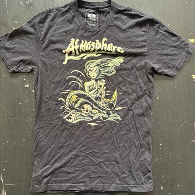 Atmosphere Rhymesayers Black Siren Mermaid Shirt Size Medium Rap Hip Hop Shirt