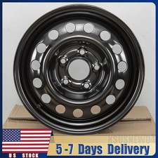 New 15 Inch X 5.5 Inch Replacement Wheel Rim For Nissan Nv 200 2013-2021 Black