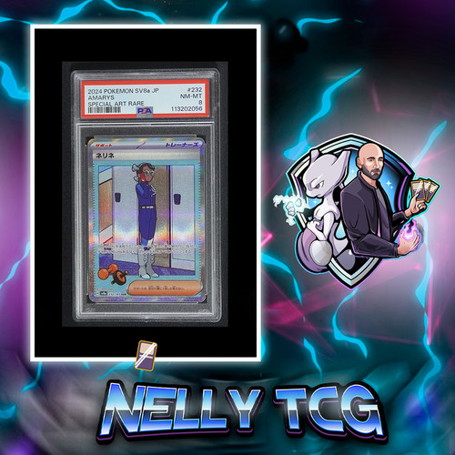 2024 Pokemon Amarys (JP) - Terastal Festival - 232/187 - PSA 8 NM-M