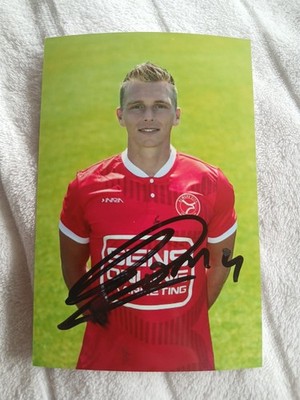 Damon Mirani Almere City Signed Photo NEW (2)