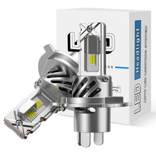 H4 Led Headlight Bulbs Cool White 6500k 472 Car High Low Beam Headlamp Bulb 12v