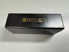 BLACK PCGS Storage Slab Holder Box - Used - Can hold 20 PCGS Slabs 