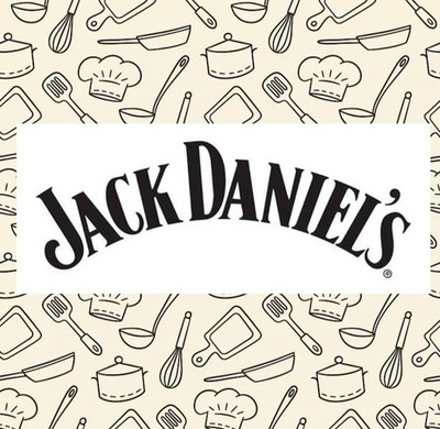 2x Jack Daniels Logo, Silhouette Vinyl Sticker, Whiskey, Bar, alte Nr. 7 8''
