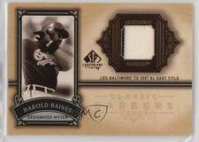 2005 SP Legendary Cuts Classic Careers Jerseys Harold Baines #CC-HB HOF 0n8h