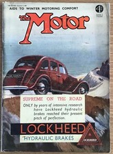 The MOTOR Magazine 6 Dec 1938  DE SOTO SIX ROAD TEST London to Gloucester Trial