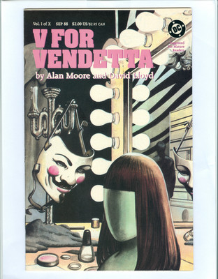 V for Vendetta #1 (DC Comics September 1988) High Grade