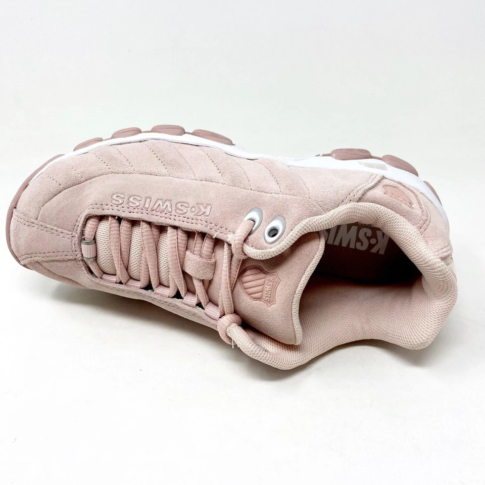 Tenis informales K-Swiss ST329 gamuza rosa melocotón para mujer talla 5 97421 686 Foto 4 de 4