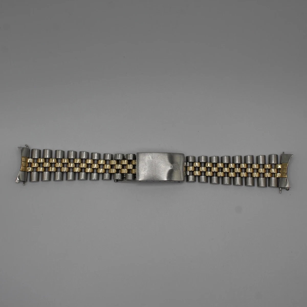 Bracelet De Montre Classique Gold-filled & Métal - Extrémités Droites 15,8mm, Occasion