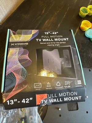 13-42 Full Motion Tv Mount New Open Box