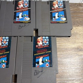 Nintendo NES Super Mario Bros Duck Hunt Lot Of 5 All Original  (untested)