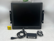 Bosch UML-191-90 19" LCD CCTV Monitor w/ Rack Mount, Pwr Adapter Used 