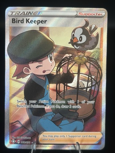 Bird Keeper (Full Art) 066/072 Shining Fates Holo