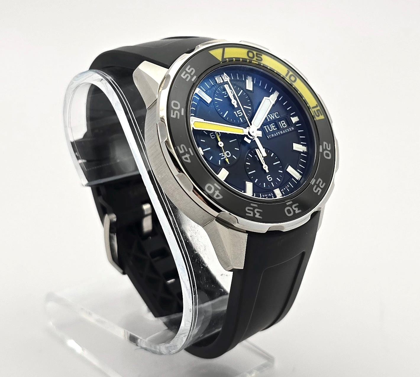 IWC AUTOMATIC AQUATIMER CHRONOGRAPH IW376708 NICE… - image 3