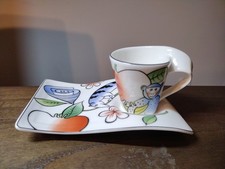 Villeroy et & Boch VB NewWave Jungle soucoupe sous tasse plateau café