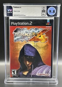 Tekken 4 &bull; WATA 9.8 A+ &bull; 1st Print &bull; PlayStation 2 &bull; Not VGA/CGC