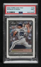 2022 Panini Three and Two Rookies 71/99 Spencer Strider #142 PSA 9 MINT 8sr