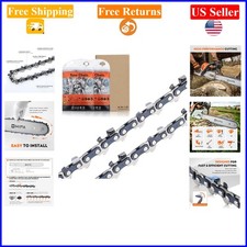 12 Inch Chainsaw Chain 1/4" Pitch .043" Gauge 64 Drive Links for Stihl