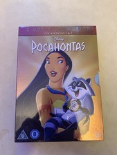 Pocahontas 1 & 2: 2-Movie Collection. Disney animated films1995 New Sealed 