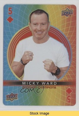 2022 Upper Deck Goodwin Champions Playing Cards Micky Ward #5-DIAMOND READ kr0