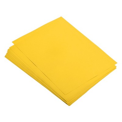 A4 Colored Copy Paper 11.8x7.9 Inch 80gsm Orange Yellow 50 Sheets