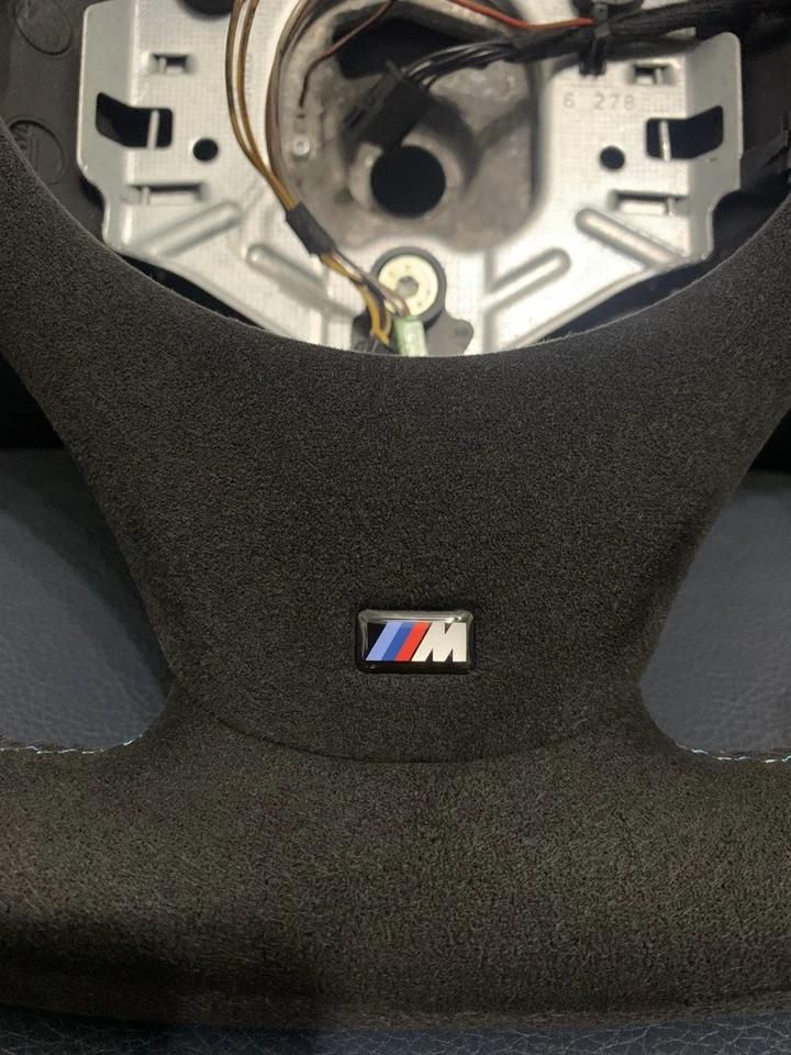 BMW OEM Custom Steering Wheel Flat Bottom E90 E91 E92 E93 E82 E87 E82 E81  - Image 3 of 4