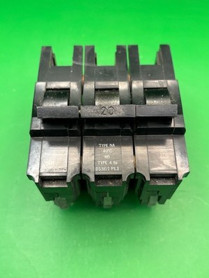 Federal Electric Stab-Lok 20A 3 Phasen MCB