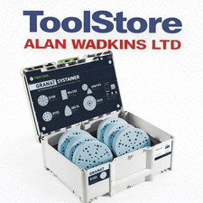 Festool 578192 150MM 6 Inch Granat Abrasive Sanding Disc Accessory Set