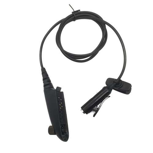 3.5MM Earbud Audio Mic Surveillance For Motorola Radio GP328 GP338 PTX760 GP340 - Afbeelding 7 van 7