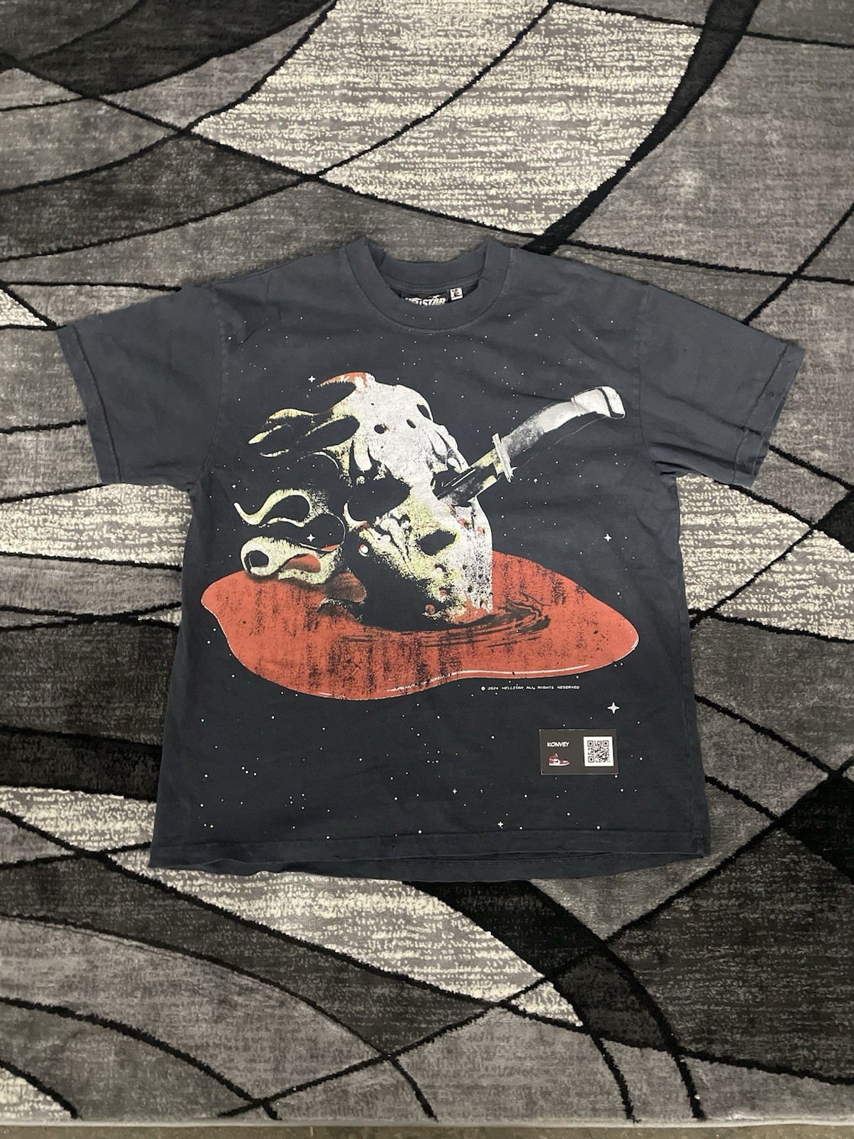 Used 100% Authentic Hellstar Killer Jason Mask Bl… - image 1