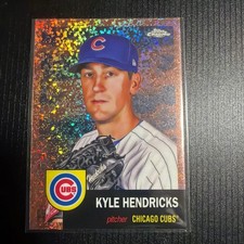 Kyle Hendricks 2022 Topps Chrome Limited 75 Baseball Card Single