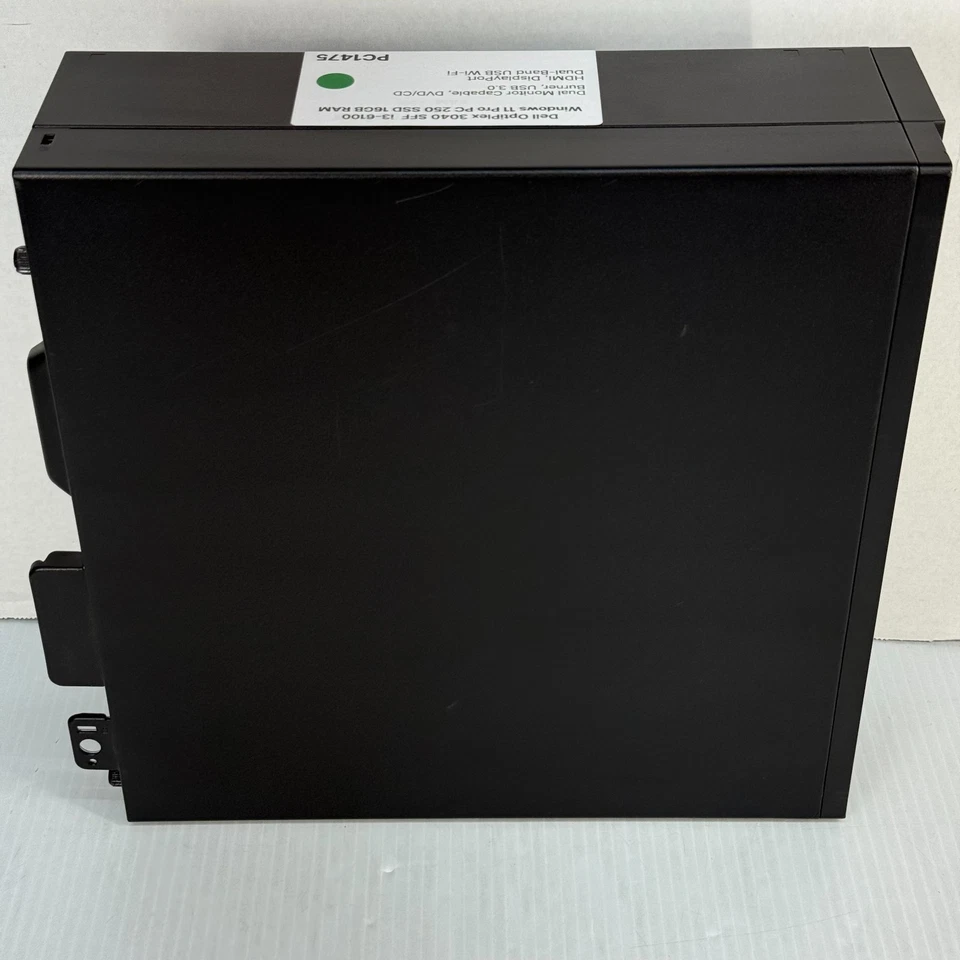 Dell OptiPlex 3040 SFF Core i3 Windows 11 Pro Desktop PC 250GB SSD 16GB RAM HDMI - Image 4 of 4