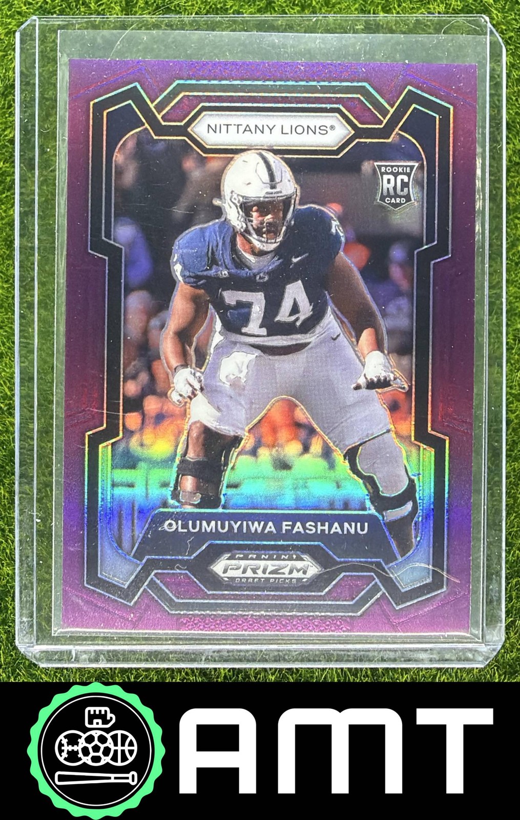 Olumuyiwa Fashanu Panini Prizm Draft Picks #145 Purple
