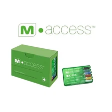 6Pcs M-Access K-File Endodontic Root Canal Files Stainless Steel Hand Use 25mm