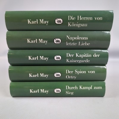 Karl May Die Liebe Des Ulanen 5 Bände Komplett 1 2 3 4 5 Verlag Neues Leben 1993
