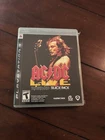 AC/DC Live: Rock Band Track Pack (Sony PlayStation 3 PS3) Complete CIB Rockband