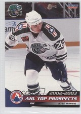 2002-03 Choice AHL Top Prospects Kyle Wanvig #43 4j8