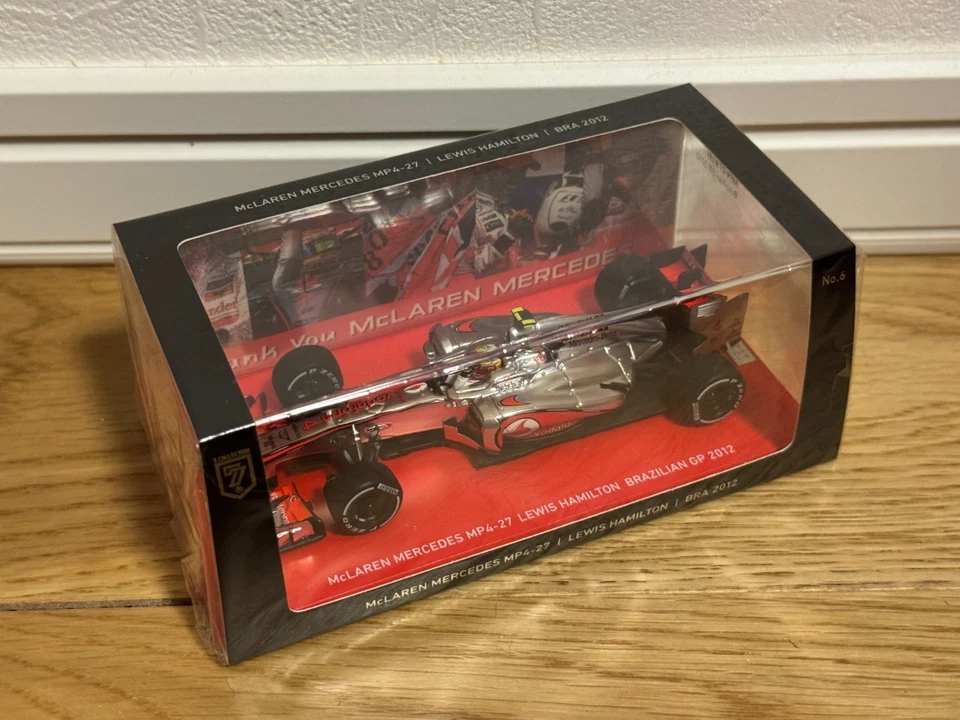 JPN LE | Spark 1:43 McLaren Mercedes MP4-27 Lewis Hamilton F1 Brazilian GP 2012 - Image 2 of 4