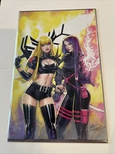 X-MEN #7 Virgin SABINE RICH EXCLUSIVE Magik Psyloche Xmen 1