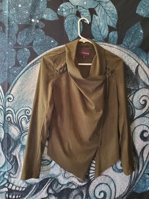 VIGOSS WOMANS OLIVE GREEN JACKET XS EXCELLENT CONDITION PRE-OWNED CONDITION