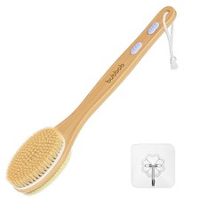 Back Scrubber for Shower Bath Brush with Long Handle for Men and Women N