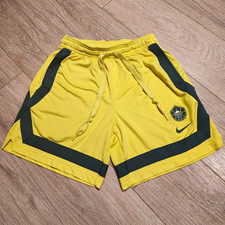 Seattle Storm Nike Dri-FIT Yellow/Black Mesh Basketball Shorts Size S