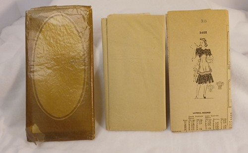 Vintage Dress Pattern 1940s (Read Description) - Picture 2 of 4