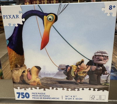 Disney Parks Pixar UP Carl Kevin The Bird 750pc Puzzle NEW 2025 Dug Etc