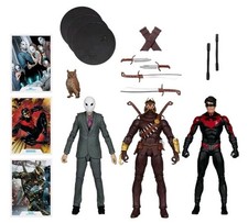 DC Multiverse Nightwing vs Talon & Owl Batman Court of Owls Gold Label Mcfarlane
