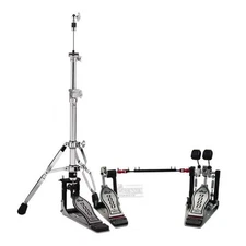 DW 9000 Double Bass Drum Pedal & Hi Hat Stand Combo