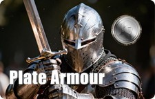 Carte Knight Plate Armour 1/500 oz 0,999 Platinum Coin Liberia 2026