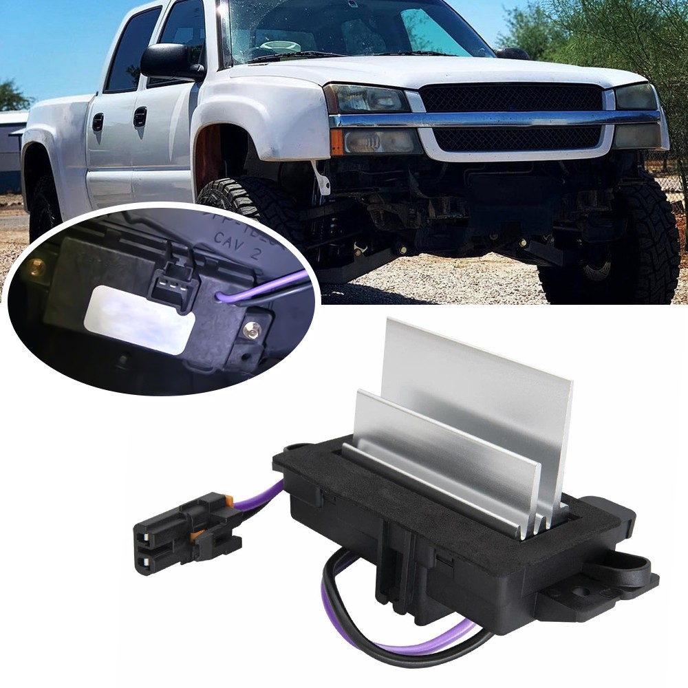For Chevrolet Silverado 1500 HD 2500 GMC Sierra 1500 A/C Blower Motor Resistor K