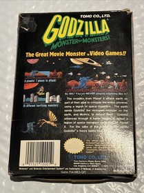 Godzilla: Monster of Monsters! for the Nintendo (NES) Complete in Box