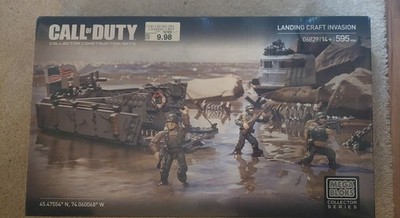 Mega Bloks Call of Duty Landing Craft Invasion Set 06829  Sealed in box