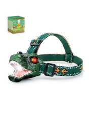 LED Dinosaur Headlamp for Kids, Children's Toy Flashlight T-Rex Dinosaur Toys...